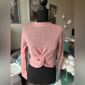 Pink Knot Sweater